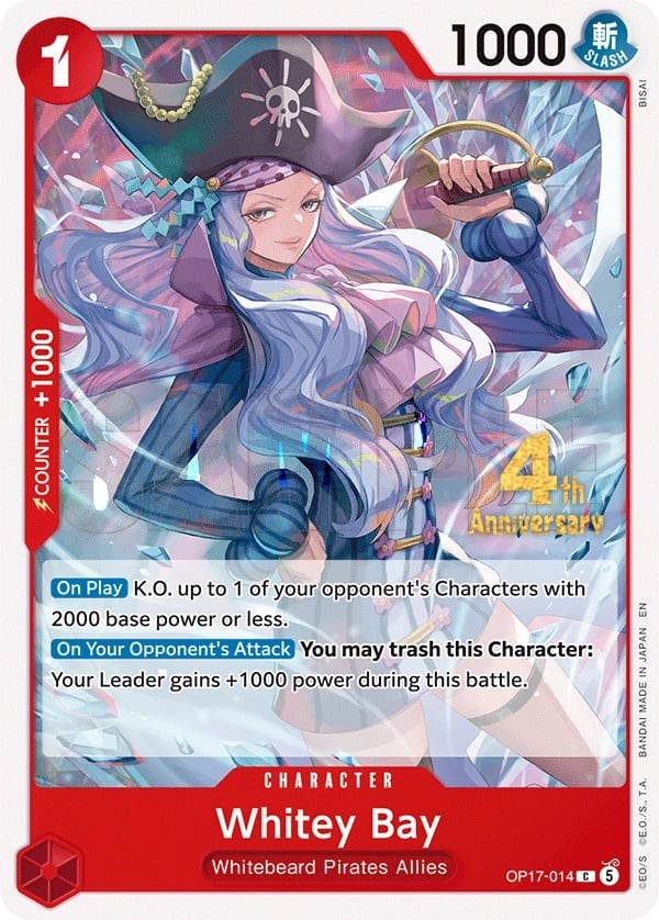 Whitey Bay (4th Anniversary Stamp)