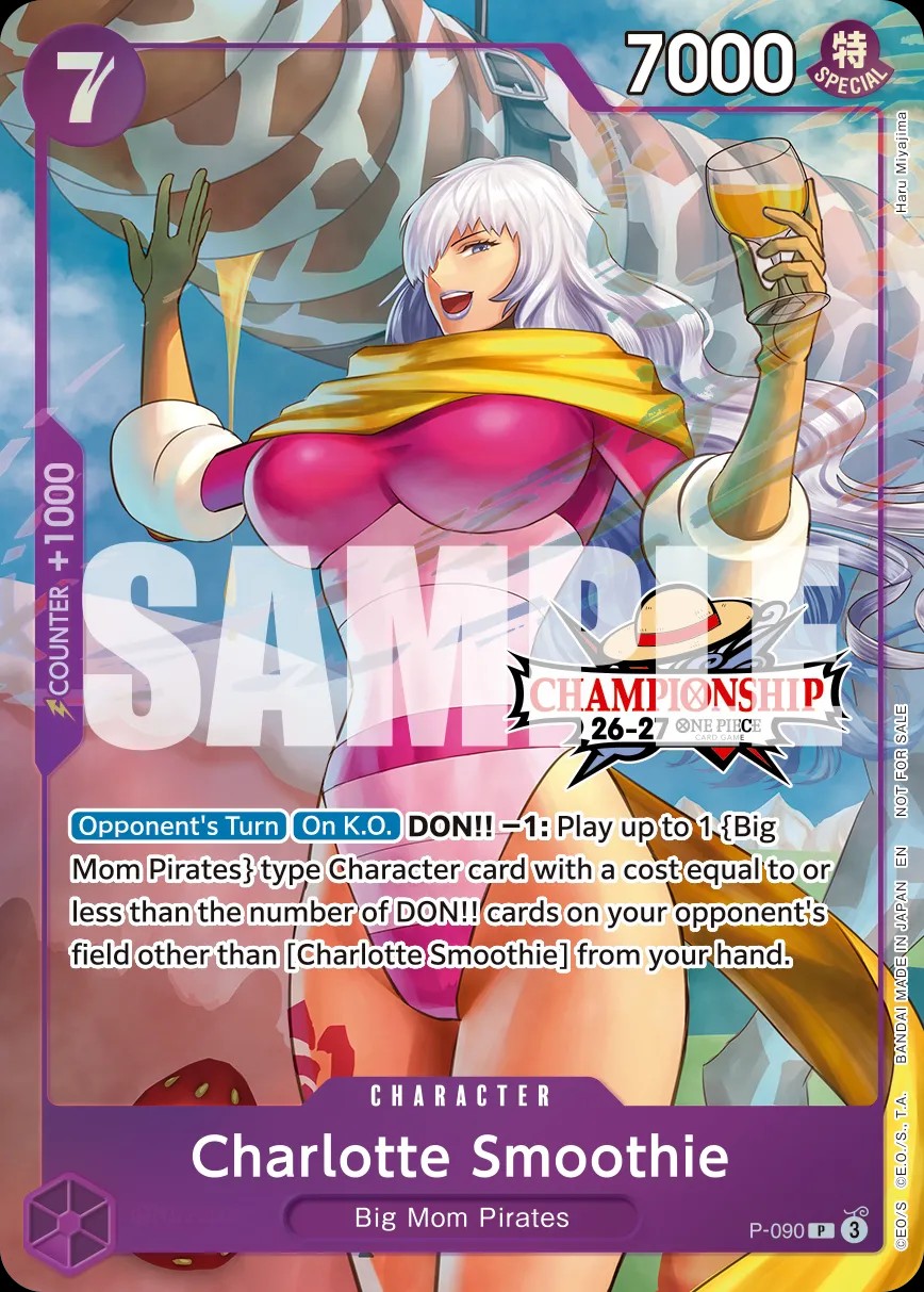 Charlotte Smoothie (Championship 26-27 | Event Pack)
