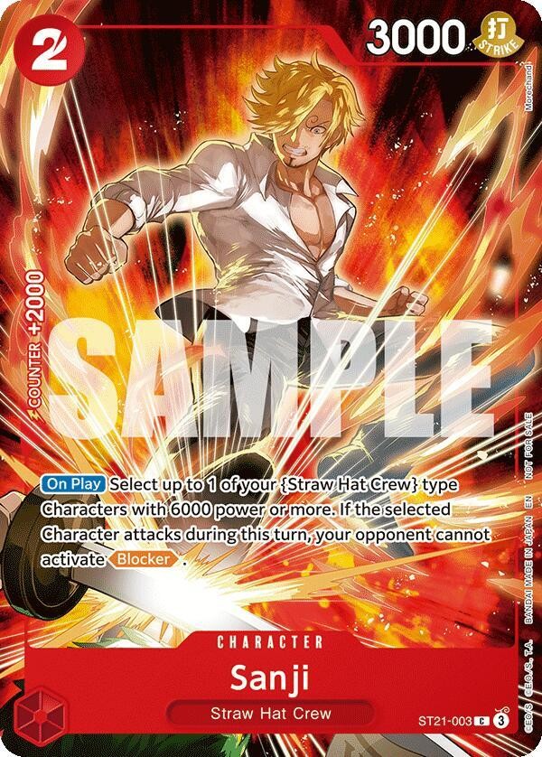 Sanji (Welcome Pack Vol.1)