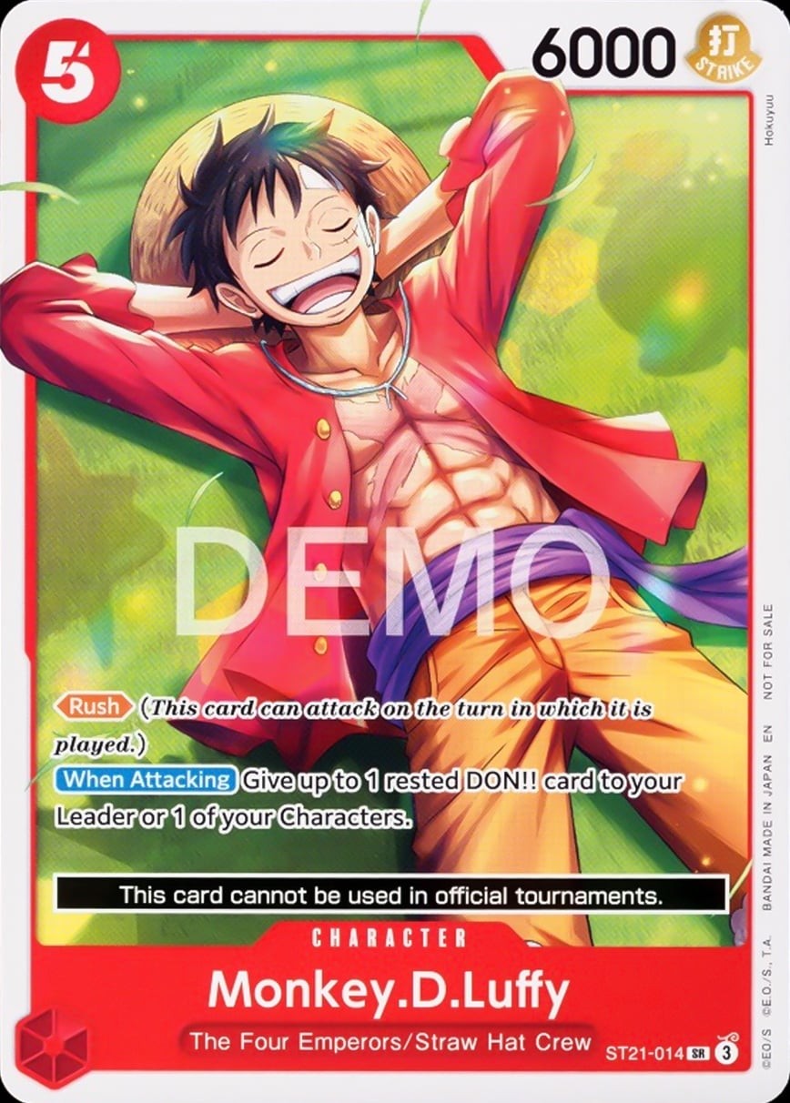 Monkey D. Luffy (Demo Deck 2026 Stamp)